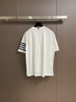 Thom Browne 高仿蛇形刺繡圓領短袖T恤 經典百搭 男女同款美式修身