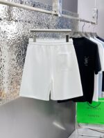 Burberry A貨白色LOGO短褲頂級定制質感滿分2025夏季簡約風格