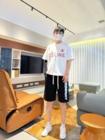 Burberry頂級原單LOGO短褲定制面料舒適高辨識度2025夏日百搭款