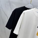 LOEWE高仿立體LOGO打底T恤 2025春夏純棉微廓型剪裁 男女同款百搭首選
