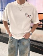 THOM BROWNE 2025春夏純棉上衣｜重磅精梳棉｜OS寬鬆版型｜百搭必備