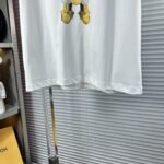 LOEWE 羅意威 SS25夏季新款高仿短袖T恤 男女同款 頂級LOGO圖案 棉質挺括廓形