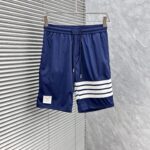 THOM BROWNE 頂級原單休閒短褲 拼接條紋 百搭時尚 男女同款 輕奢潮流必備款