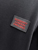Burberry A貨黑色藝術風短袖T恤男女人氣百搭款2025夏季原版面料時尚個性設計