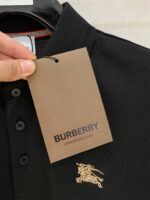 Burberry高仿翻領Polo衫男士經典字母LOGO設計舒適透氣簡約百搭2025新款