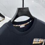 Burberry A貨格紋LOGO短袖T恤男士簡約百搭設計潮流舒適剪裁2025夏季新品