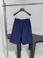 Balenciaga 頂級原單BAGGY運動中褲 黑藏藍撞色直筒設計 都會街頭風四季百搭款