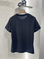 Louis Vuitton 一比一樱桃口袋短袖T恤 四葉草刺繡牛仔口袋設計 休閒顯瘦風格款