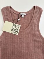 LOEWE 羅意威 2025春夏新款高仿百搭背心 女男士純棉刺繡LOGO修身款 原單精品復刻