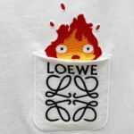 LOEWE一比一藝術風短袖T恤 2025夏季原版純棉 男女同款百搭時尚必備款