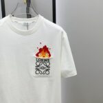 LOEWE一比一藝術風短袖T恤 2025夏季原版純棉 男女同款百搭時尚必備款