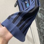 LOEWE復刻版撞色針織背心 早秋新款文藝條紋設計 百搭層次感穿搭款