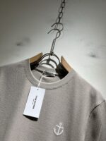 Thom Browne 2025春夏新品 華夫格純棉刺繡LOGO短袖T恤 男士休閒經典款