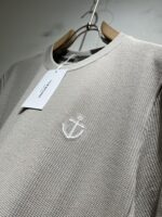 Thom Browne 2025春夏新品 華夫格純棉刺繡LOGO短袖T恤 男士休閒經典款