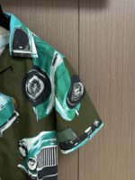 BURBERRY2025早秋新款｜黑綠汽車印花短袖+短褲套裝｜男女同款 一比一精品仿製