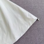 Prada 高仿工裝風無袖連衣裙 半拉鍊設計三角Logo裝飾 簡約顯瘦百搭長裙