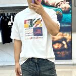 Burberry原單白色LOGO短袖T恤時髦百搭親膚透氣2025春夏潮流單品
