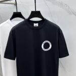 Burberry復刻版LOGO打底T恤格紋領剪裁有型三標齊全2025春夏百搭半袖