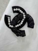 Chanel 一比一白色中古風雙C半身裙 拼接設計立體剪裁 膝下顯瘦減齡款