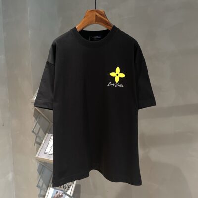 LV 精品仿製 夏季短袖T恤 高端純棉百搭款 男女同款