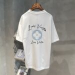 LV 精品仿製 夏季男士短袖T恤 優質棉質 舒適百搭款
