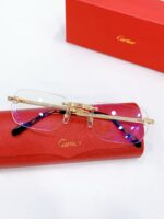 卡地亞 Cartier CT0499S 金色鏡框墨鏡｜原版一比一｜三箭頭裝飾幾何款56-20-145
