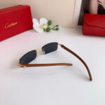 卡地亞 Cartier 無框太陽眼鏡｜新款街拍墨鏡｜時尚男女款輕量設計