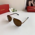 Cartier 卡地亞 新款高端飛行員蛤蟆框墨鏡｜時尚帥氣潮流太陽眼鏡｜戶外駕駛旅遊必備