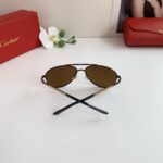 Cartier 卡地亞 新款高端飛行員蛤蟆框墨鏡｜時尚帥氣潮流太陽眼鏡｜戶外駕駛旅遊必備