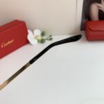 Cartier 卡地亞 新款高端飛行員蛤蟆框墨鏡｜時尚潮流太陽眼鏡｜戶外駕駛旅遊必備