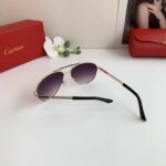 Cartier 卡地亞 新款高端飛行員蛤蟆框墨鏡｜時尚潮流太陽眼鏡｜戶外駕駛旅遊必備