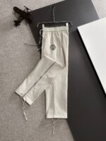 GUCCI 精品仿製2025春夏休閒長褲 薄款定制面料 寬鬆時尚版型