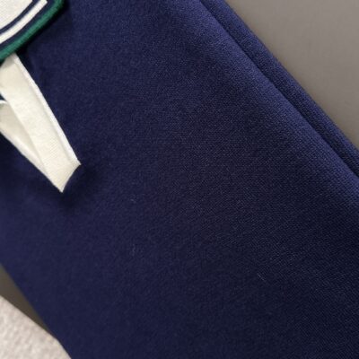 GUCCI 高仿翻領刺繡短袖T恤 男士高克重純棉 立體剪裁顯高級