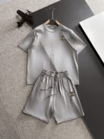 GUCCI 一比一高端定制水洗套裝 男士春夏蜡染休閒版型 潮流時尚新作