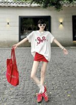 GUCCI 高仿蛇年限定眼睛印花短袖T恤 潮流設計百搭寬鬆款