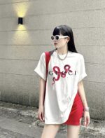 GUCCI 高仿蛇年限定眼睛印花短袖T恤 潮流設計百搭寬鬆款