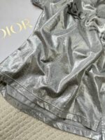 GUCCI 高仿G25銀色金屬光澤T恤 夏季新款親膚舒適 穿出極致時髦感