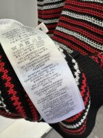 GUCCI 頂級原單紅色私麻針織上衣 早春親膚舒適質感百搭設計