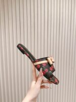 LV一比一春夏新款時尚拖鞋 牛皮羊皮真皮底 性感涼鞋 平底/6.5cm