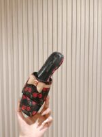 LV一比一春夏新款時尚拖鞋 牛皮羊皮真皮底 性感涼鞋 平底/6.5cm