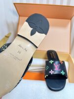 LV頂級原單小貓跟鞋｜老花單寧經典配色・開模定制跟高・精品仿製