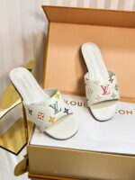 LV 高仿小猫跟鞋｜原單開模定制・老花單寧經典・夏日必備性感優雅