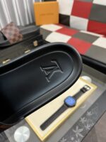 LV高仿男士涼拖鞋｜壓花Logo精品鞋面・舒適寬鬆・夏日休閒必備
