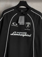 Balenciaga 巴黎世家 × Lamborghini 藍寶堅尼聯名T恤｜拼接印花刺繡款｜精品仿製限量男女同款