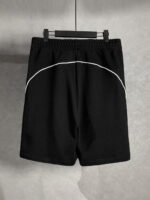 Balenciaga 巴黎世家 × Lamborghini 聯名短褲｜立體刺繡拼接設計｜高端仿製男女同款