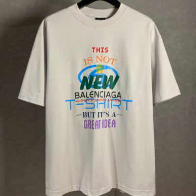 Balenciaga 巴黎世家 × 布蘭妮聯名T恤｜OS版型男女同款｜定染純棉印花上衣｜精品仿製原單