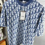 迪奧高仿SS25春夏短袖頂級圖案Logo帥氣時尚簡約百搭潮流款