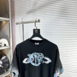 迪奧高仿SS25春夏短袖頂級圖案Logo簡約百搭帥氣舒適棉質款