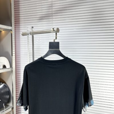 迪奧高仿SS25春夏短袖頂級圖案Logo簡約百搭帥氣舒適棉質款