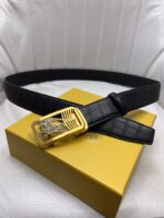 Burberryy 巴宝莉1:1專櫃同步頭層牛皮雙面腰帶